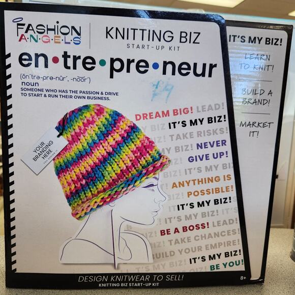 Fashion angels knitting biz start-up kit entrepreneur - Picture 1 of 10